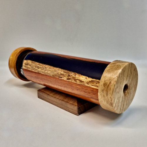 SC-068 Exotic Hardwood Kaleidoscope $168 at Hunter Wolff Gallery